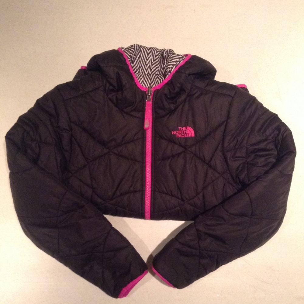 Girls Large (14/16) Reversible North Face Jacket!
